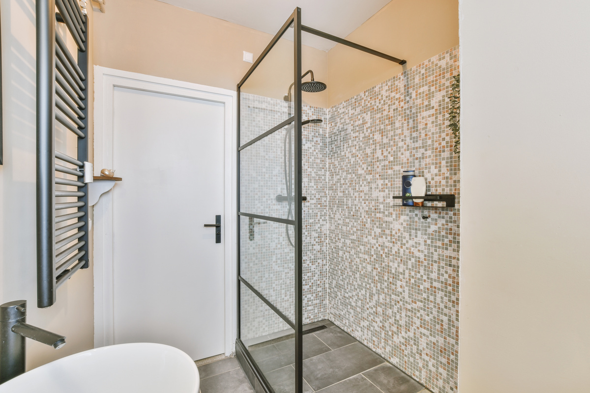 Box with in Modern Bathroom