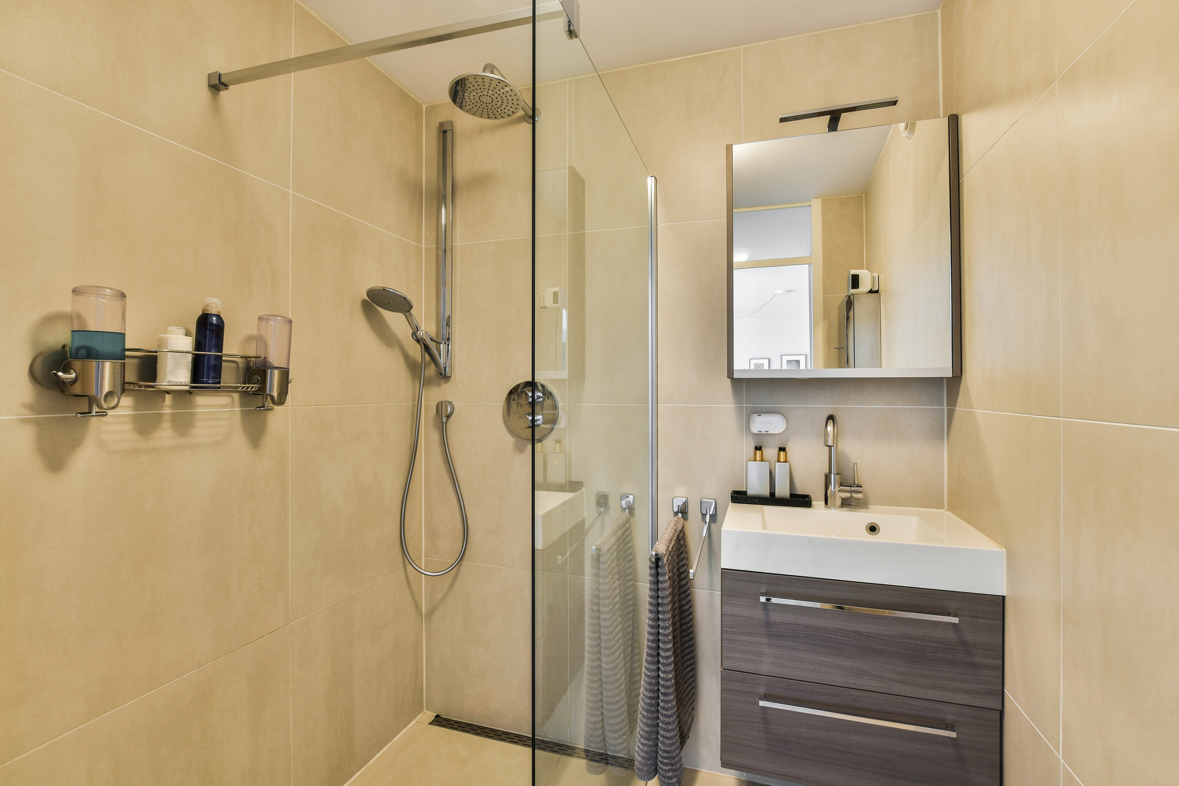 Box in Modern Bathroom